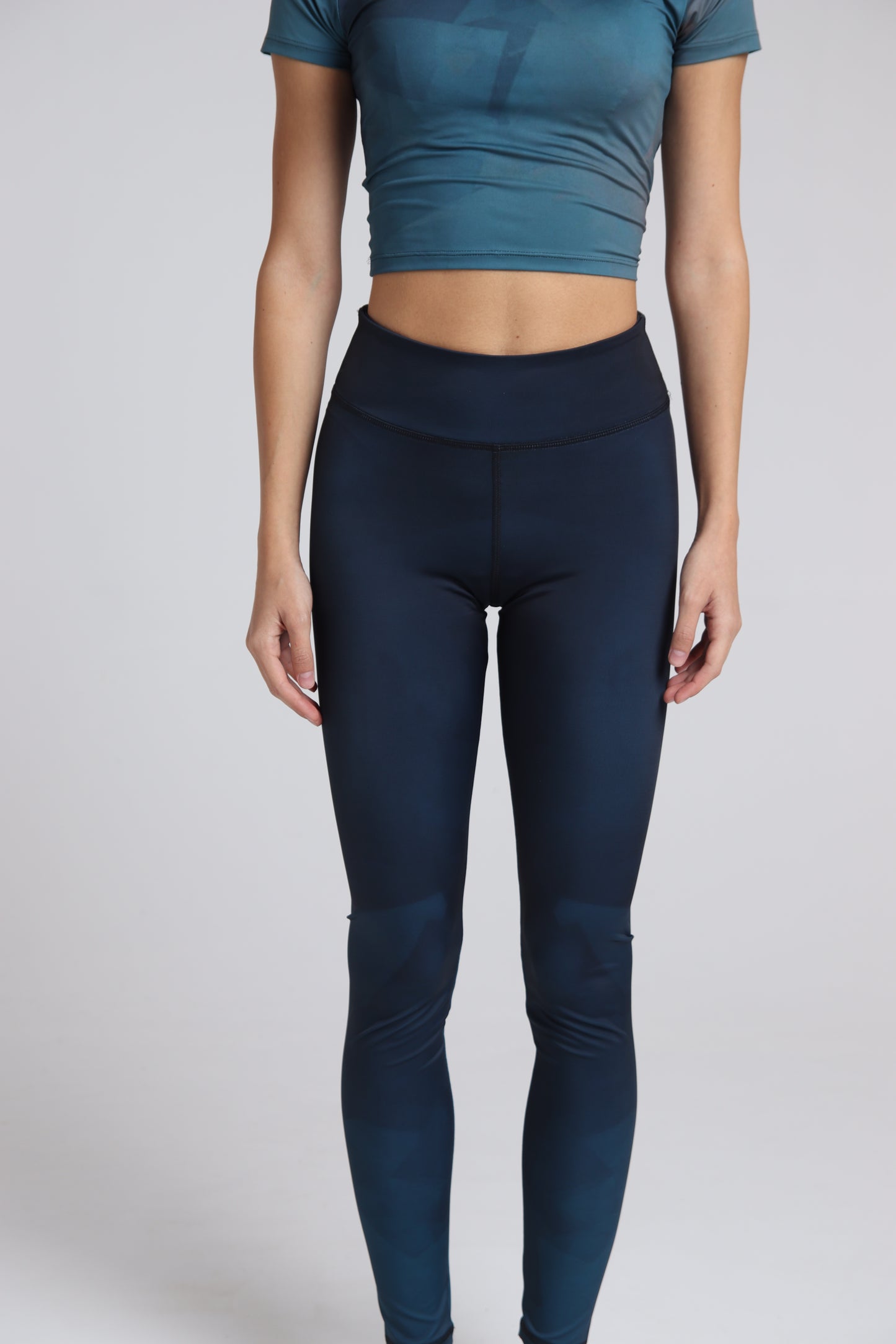 Diamand Cropped Sport Tee